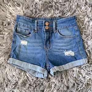 Dark Blue Jeans Shorts